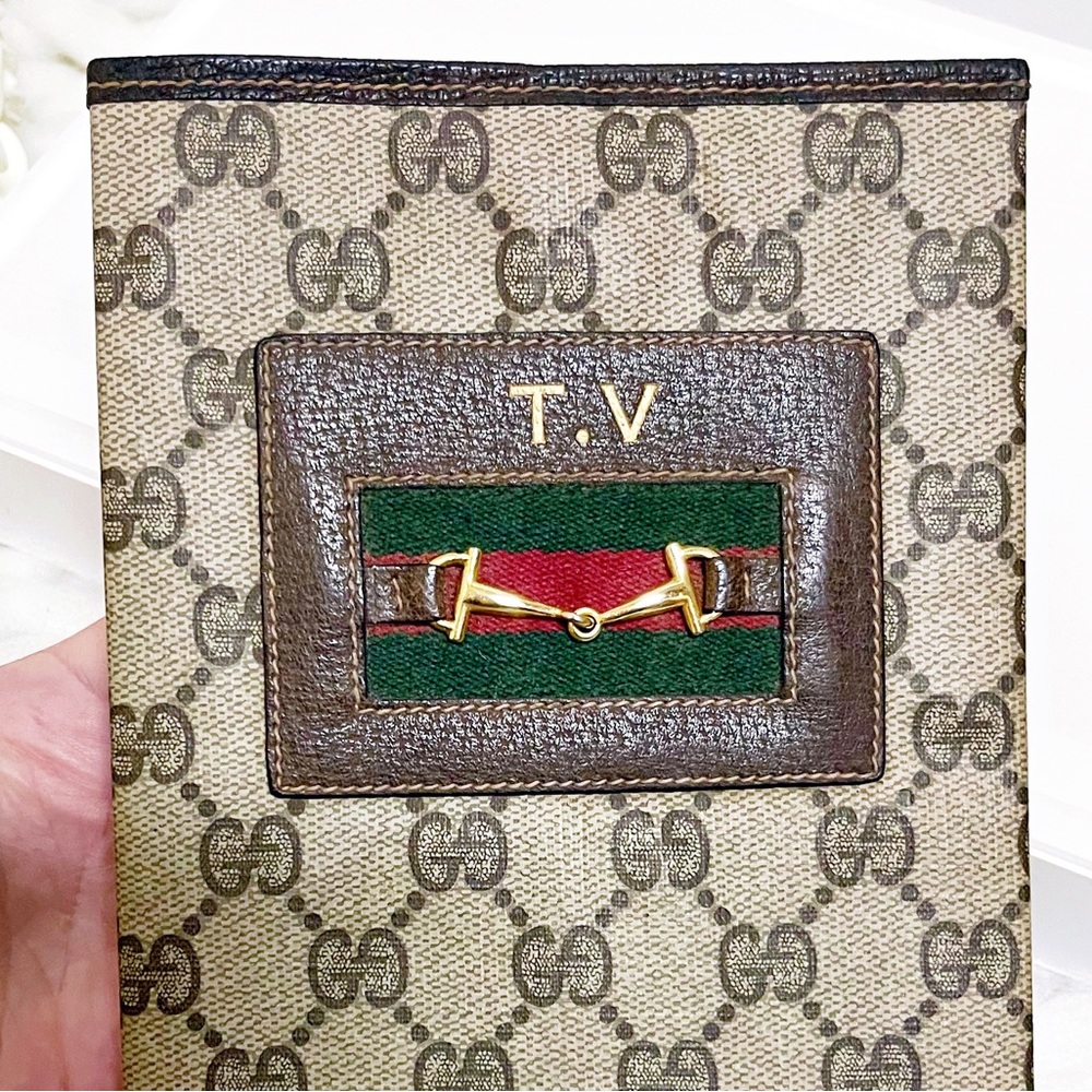 Authentic Gucci Home ULTRA RARE Collector’s Supreme T.V Guide Book Sleeve Set - Picture 2 of 11